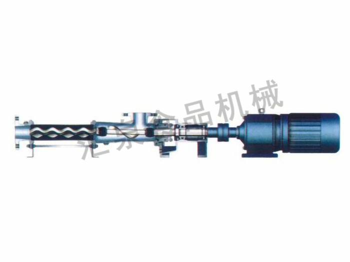 帶松動推料漿的單螺桿泵